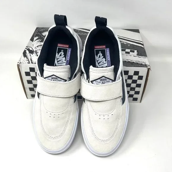 Vans Kyle 2 Shoes Men's Skate Casual Black White Low Top Size Suede VN0A5JIDYB2 - Picture 5 of 13